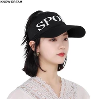 know dream hat female summer sun protection hat sun hat casual topless hat sun hat new outdoor peaked cap