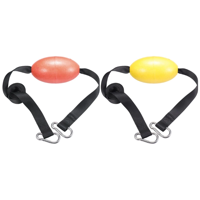

70'' Drift Sock Harness with Buoy Stainless Steel Carabiner for Canoe Kayak