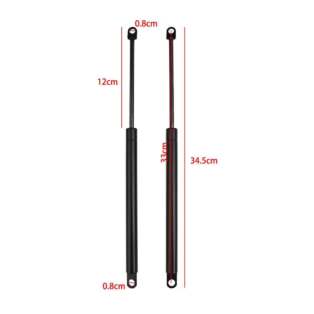 

Durable Shock Lift Struts For SUZUKI Part Seat Regulator Smooth Operation Stable Performance 1Pair 2007-2016 345mm