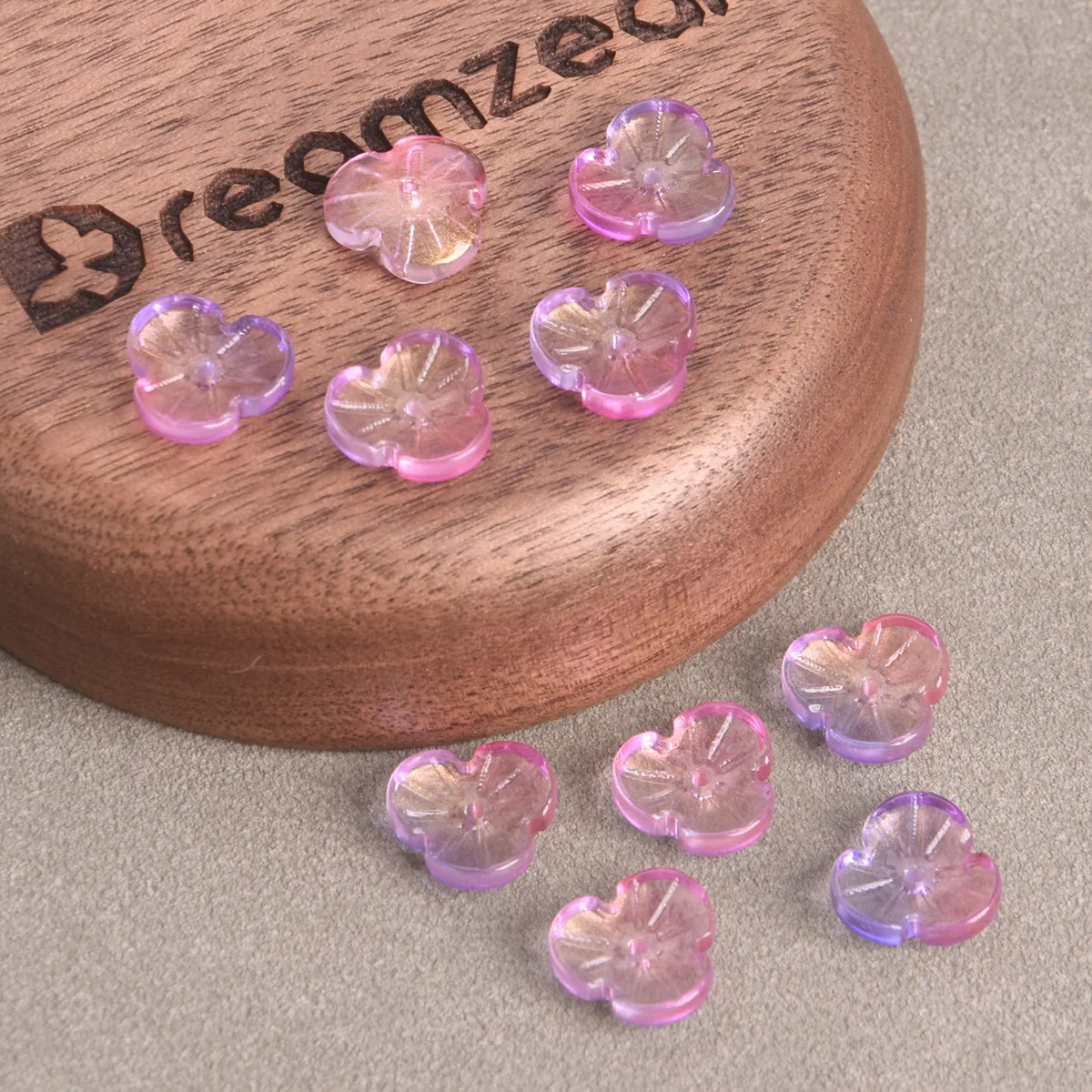 Бусины россыпью в форме цветка для изготовления ювелирных изделий сделай сам