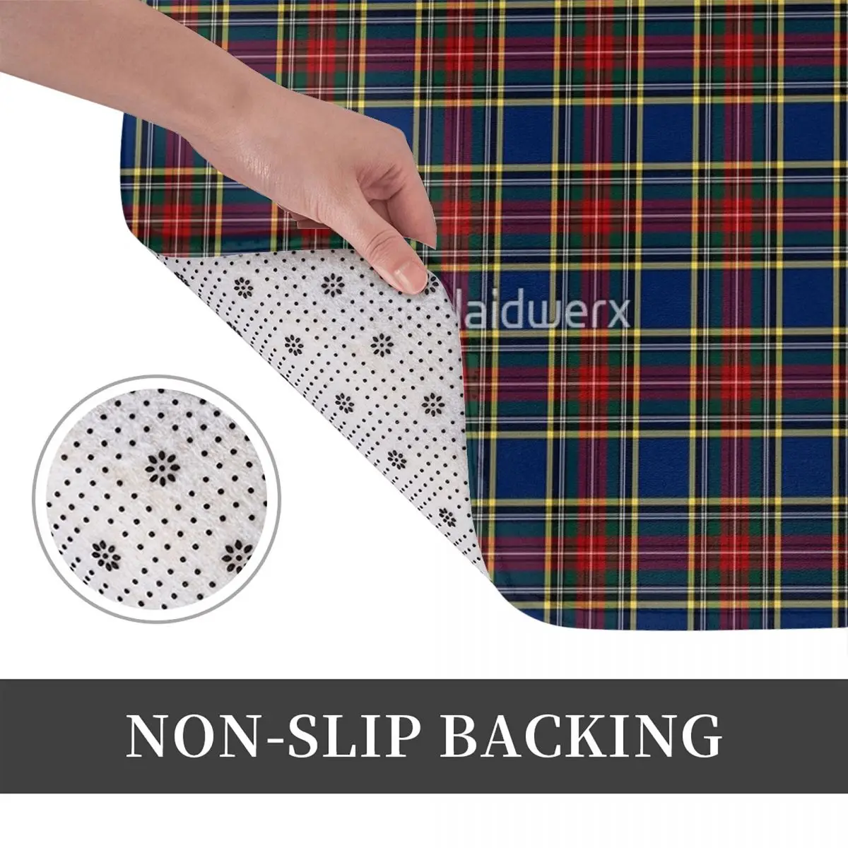 Противоскользящий напольный коврик для лица Clan MacBeth tatan толстые и удобные прочные