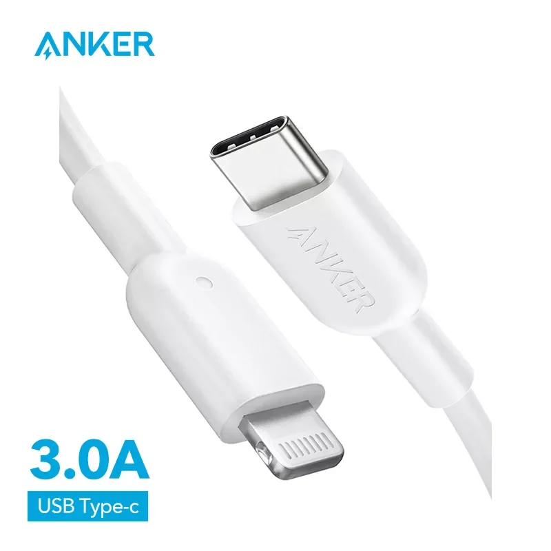 

Anker USB Charger Cable for iPhone 12/13 type C to Lightning Cable Powerline II for iPhone 11 Fast Charging Cable USB Data Line