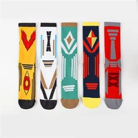 trendy socks men street hip hop style cool harajuku korean middle tube socks breathable sports skateboard basketball socks gift