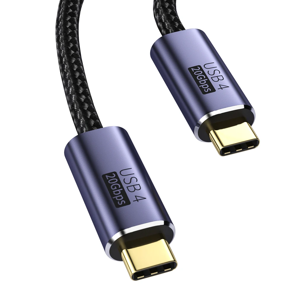 

20 Гбит/с 8K 60 Гц PD 100 Вт USB 4,0/USB 3. Кабель для передачи данных с двумя разъемами типа C типа «папа» и «папа» типа «папа», 0,5 м, 1 м, 1,5 м, 2 м, 3 м