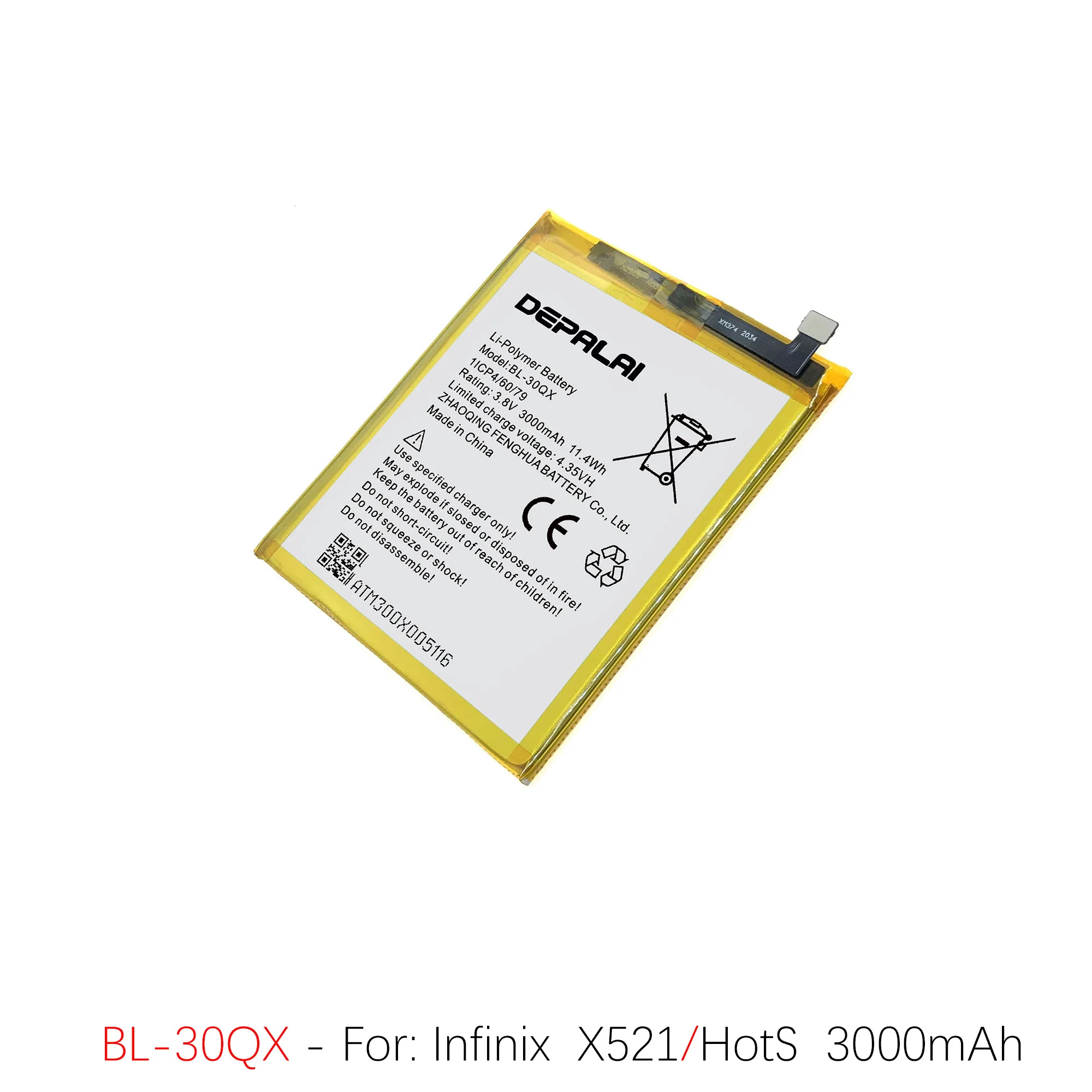 BL-30QX BL-39GX BL-48DX для Infinix Hot S X521 X573 Hot11 X675 Hot20 X6827 Smart 7 Батарея BL-49HX BL-49LX Батареи BL-49NX