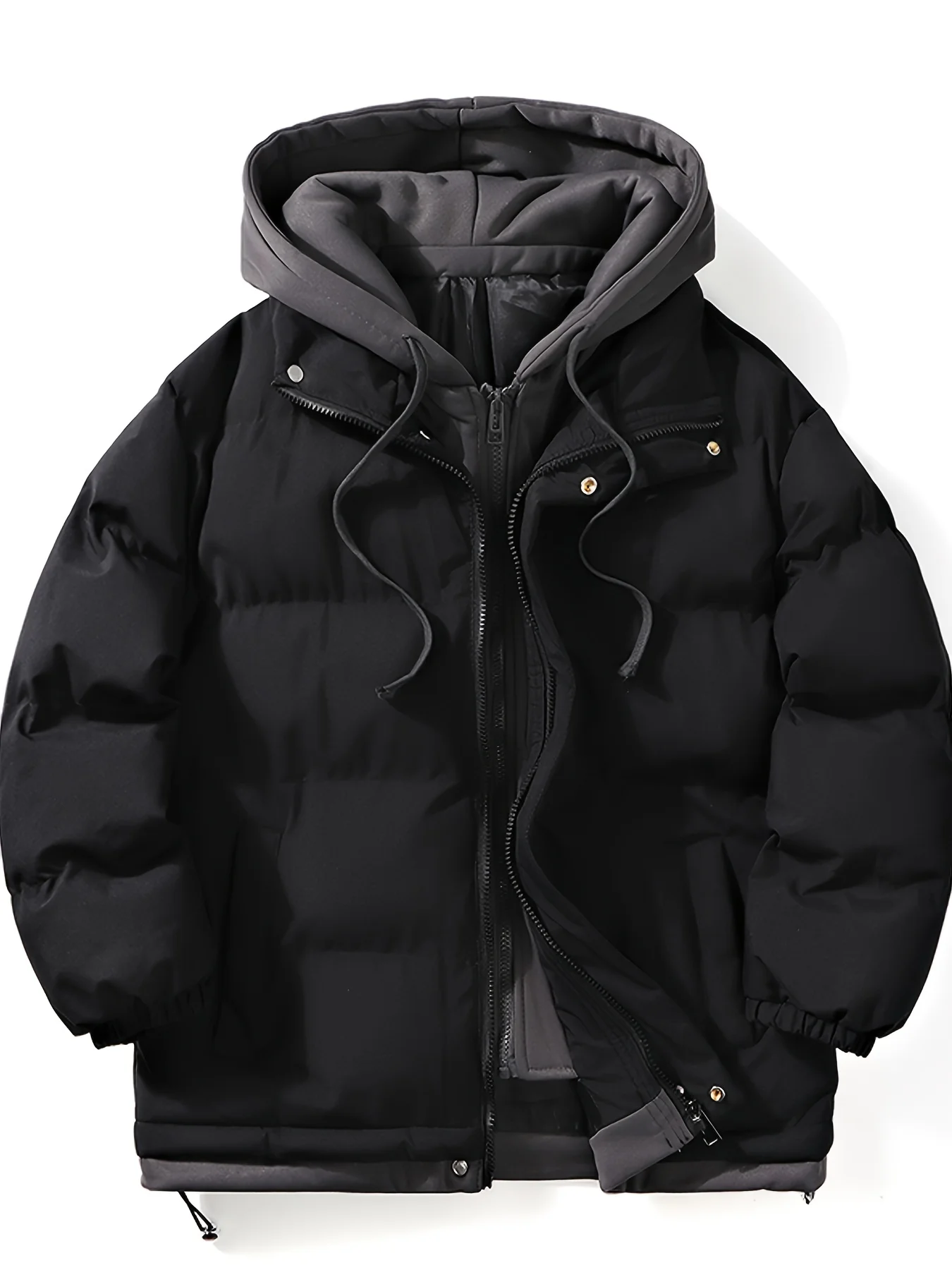 

Men's Stylish Warm Thick Padded Jacket For Fall Winter