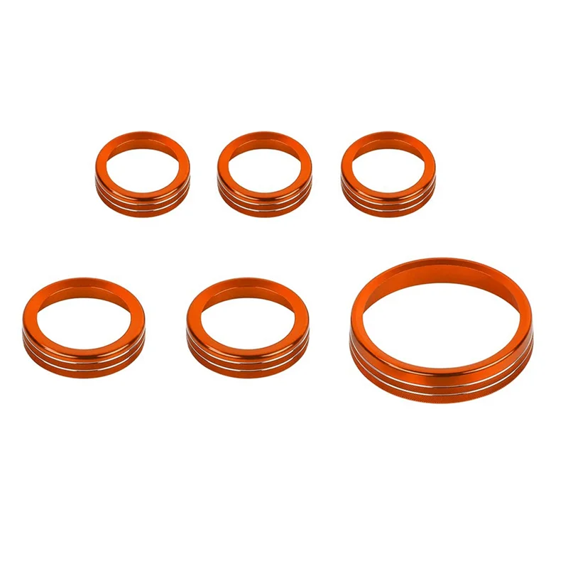 

Air Conditioner Headlight Switch Knob 4WD Wheel Drive Trailer Gear Switch Knob Cover for Ford Bronco 2021-2022, Orange