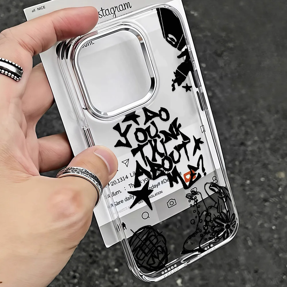Чехол для телефона ATP Album Nsqk для iPhone 17 16e 16 15 14 13 12 11 mini Pro Max X XR XSMAX 8 7 Air Plus, прозрачный мягкий чехол (art.: 3920d2e859bd7) - 3920d2e859bd7