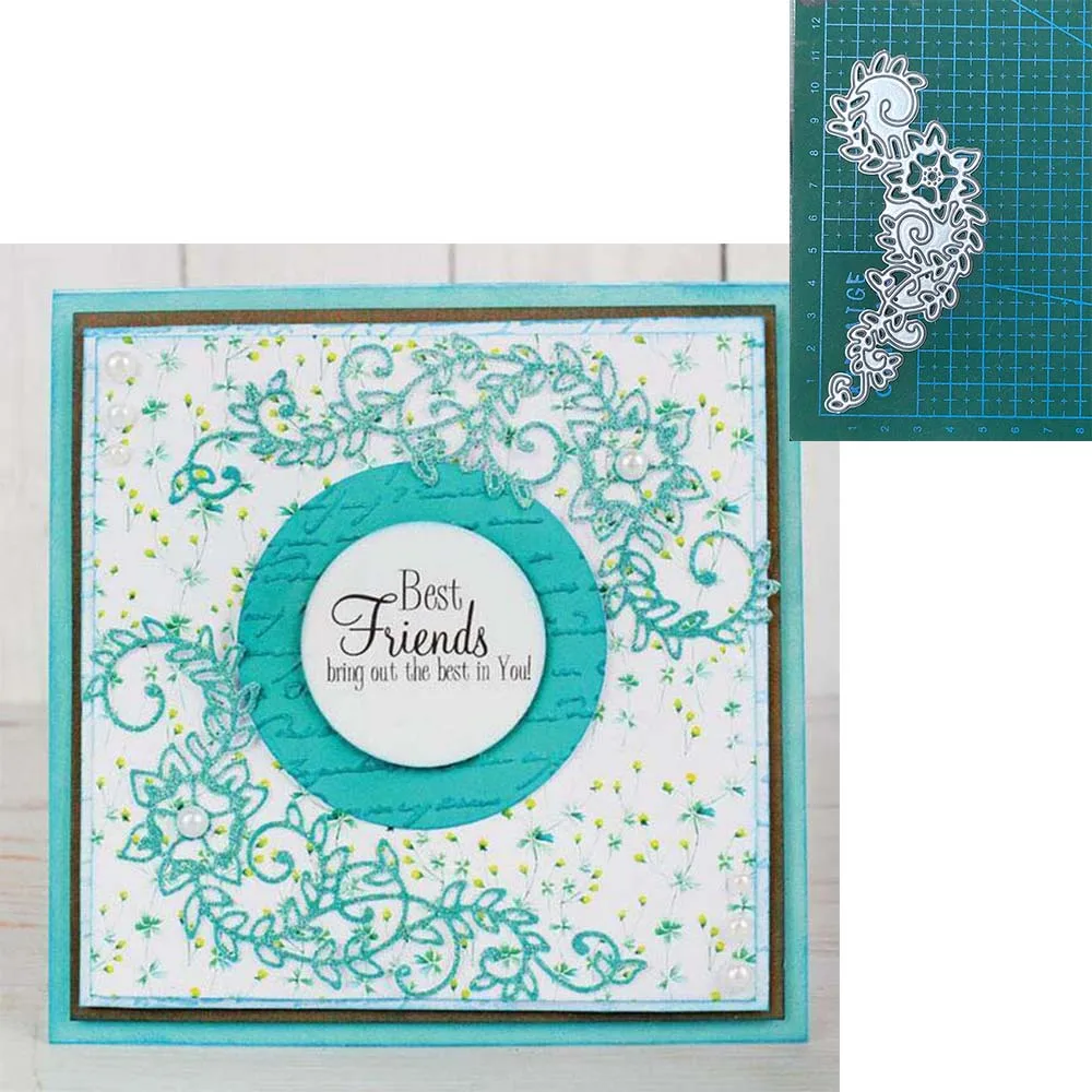 

Flower Leaf Metal Cutting Dies New 2023 Card Making Scrapbooking Blade Punch Cut Embossing Die Cut Craft Stencils