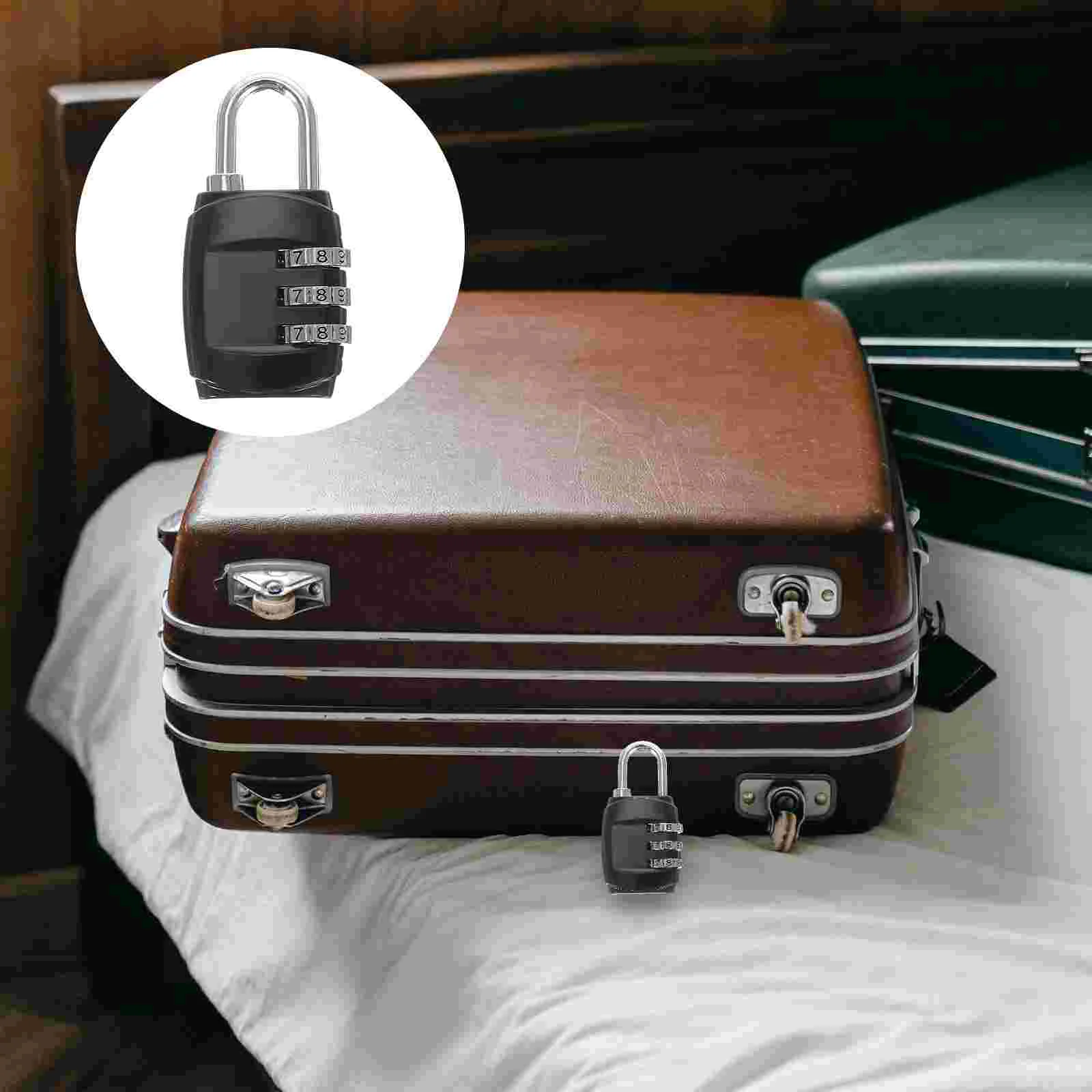

Lock Padlock Lockerluggage Locks Gate Coded Pad Small Gym Outdoor Weatherproof