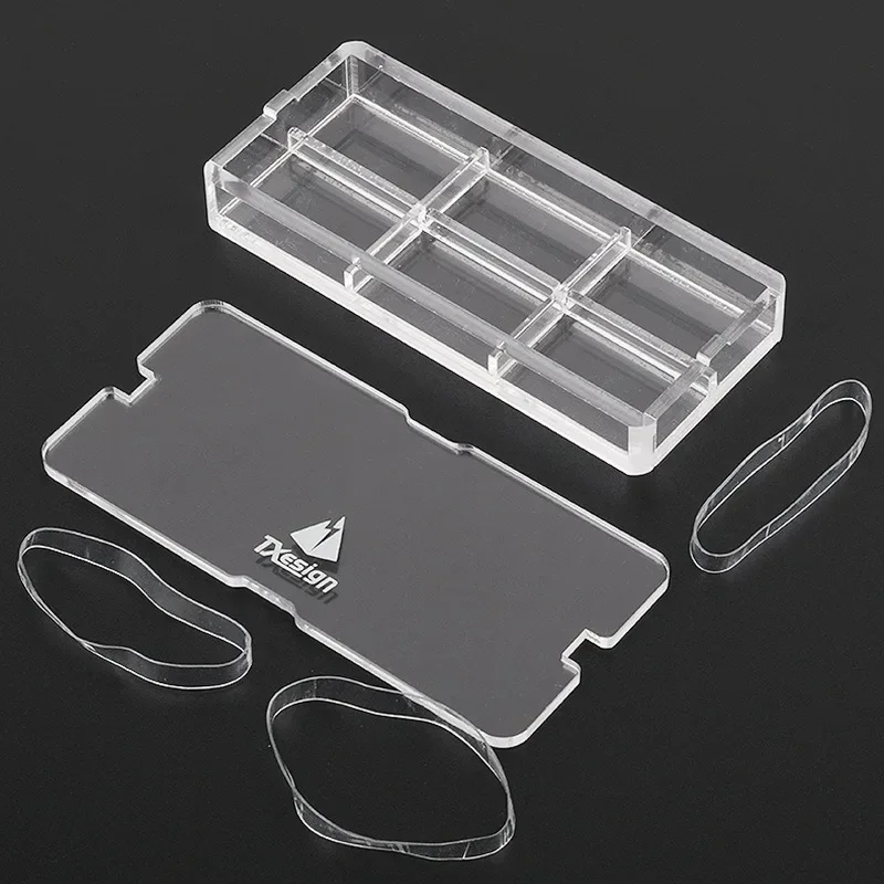 Hard Earphone Tips Box Protective Case for Portable Small Spinfit Ear Tip Dustproof