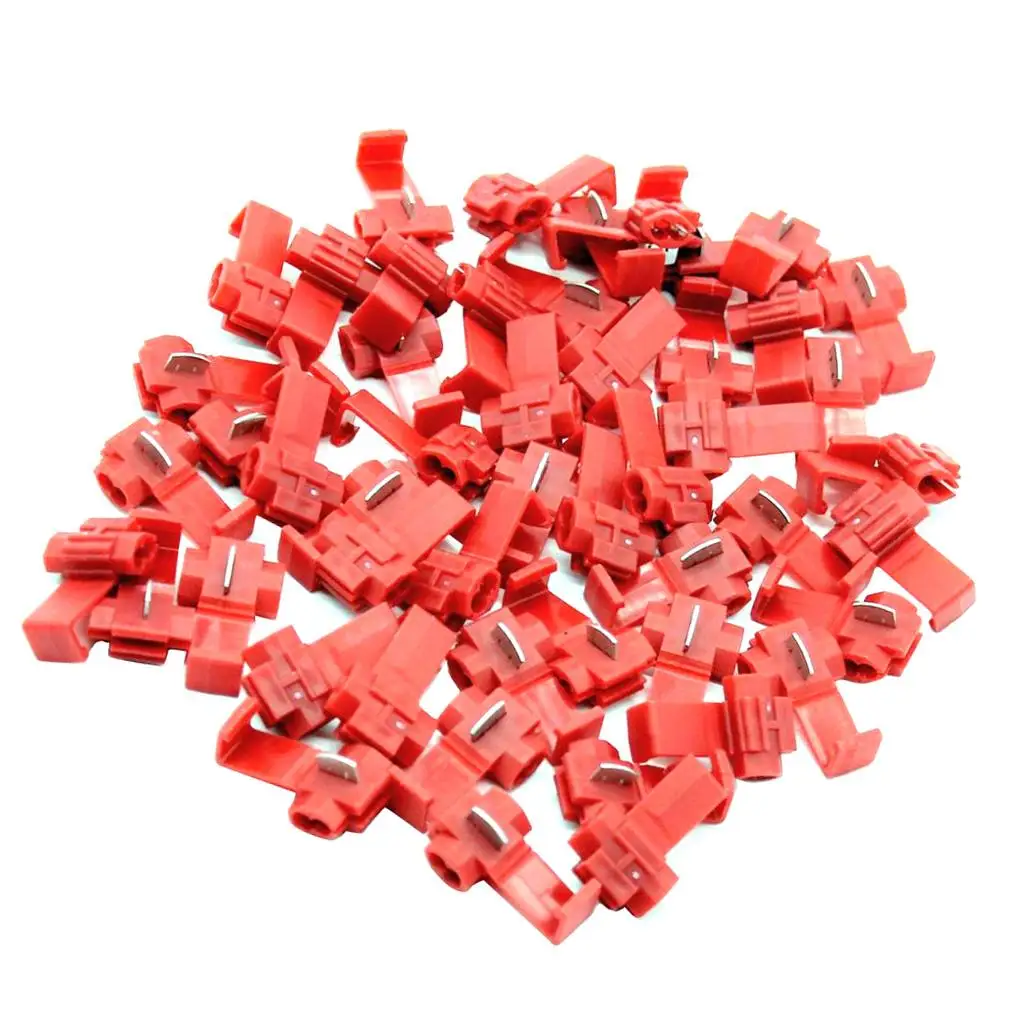 

50Pieces Electrical Quick Cable Connector Terminal 16-22AWG