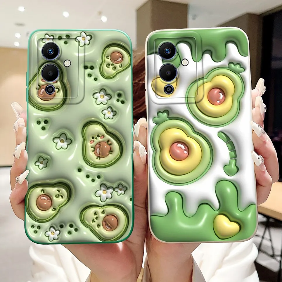 Fashion Painting Back Cover For Infinix Note 12 Pro 5G X671B Phone Case Marble Avocado Moon Night Gothic Coque Soft TPU Funda