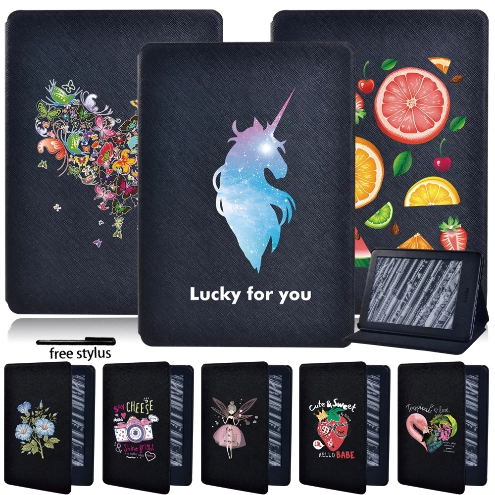 

Чехол для планшета Kindle Paperwhite 1 2 3 4 Kindle 10th 8th Gen, чехол из искусственной кожи для планшета, чехол для Kindle Paperwhite 5 M2L3EK