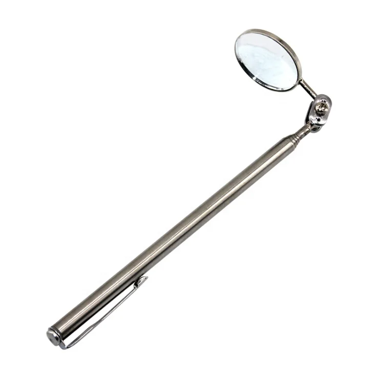 CT-501 502 Telescoping Extendable Stainless Steel Foldable Inspection Mirror