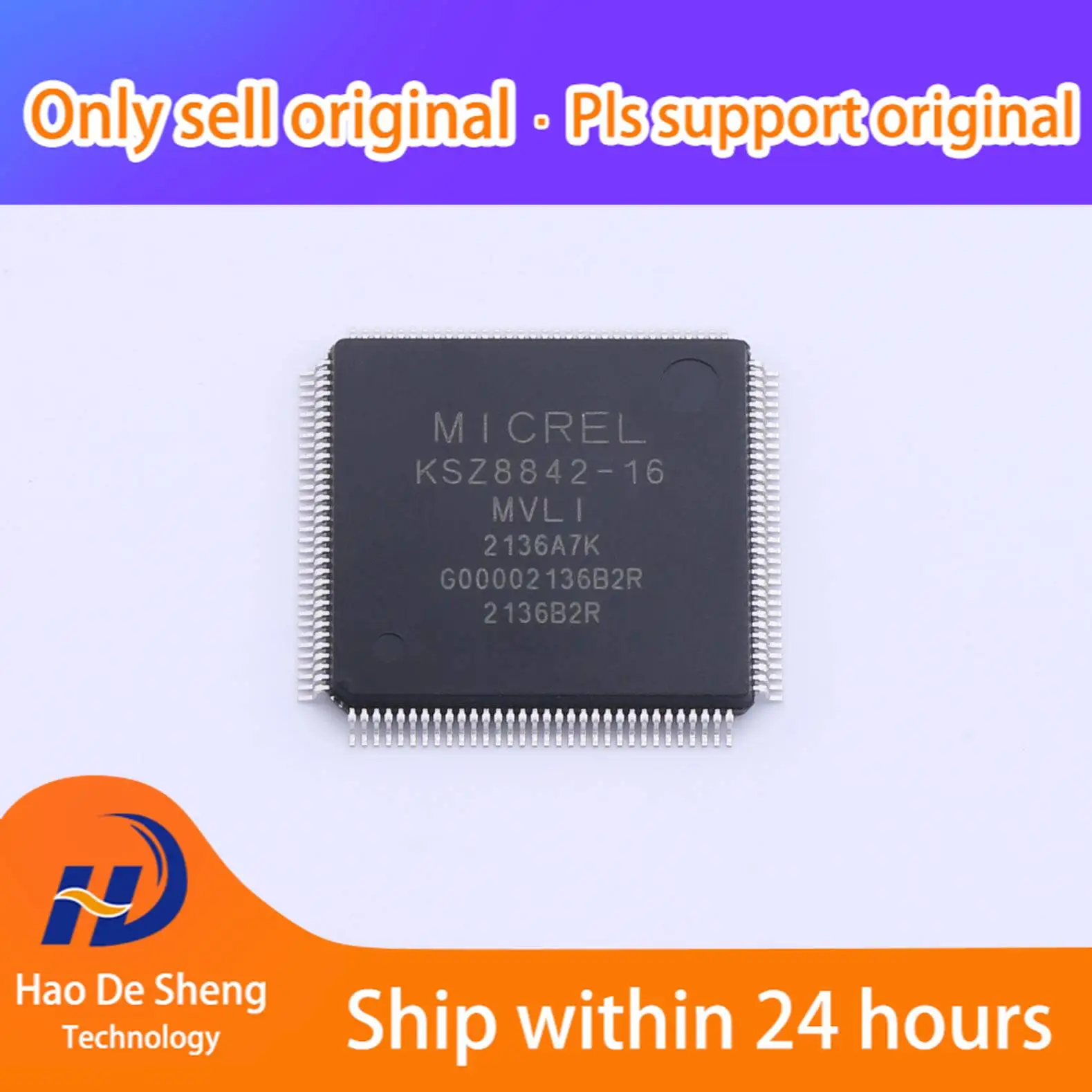 

1PCS/LOT KSZ8842-16MVLI LQFP-128 New Original in Stock