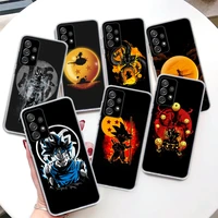 dragon ball black art coque phone case for samsung galaxy a51 a50 a71 a70 a41 a40 a31 a30 a21s a20e a10 a11 a01 a6 a7 a8 a9 co
