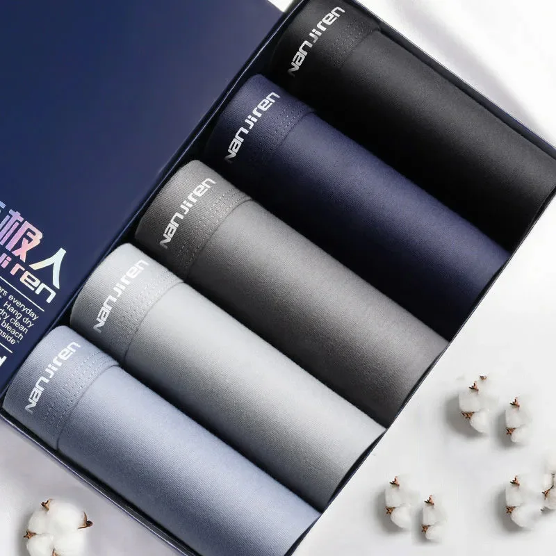 Antibacterial Men's Underwear Cotton Breathable Boxer Shorts In Summer Sports Boxer Shorts Shorts