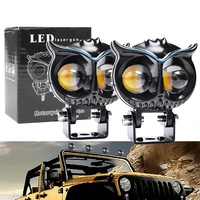 led work light 3inch 12d motorcycle lens off road 60w 3500k 6000k yellow white driving lights spotlight for car lamp jeep truck