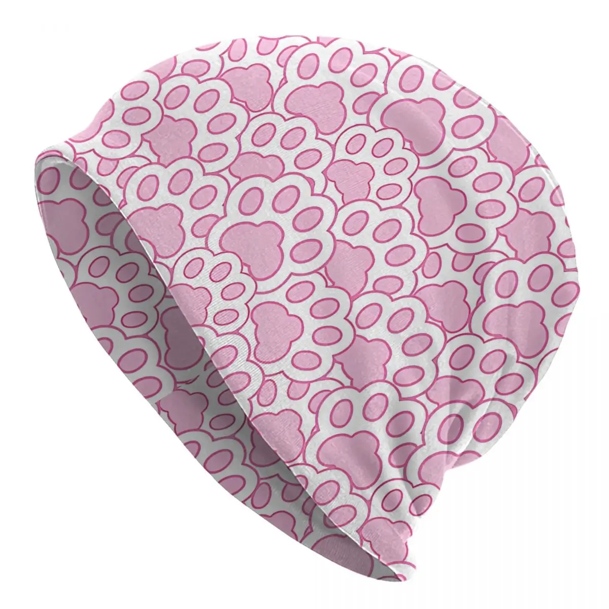

Outdoor Hats Pink Cat Paw Bonnet Hat Skullies Beanies Caps