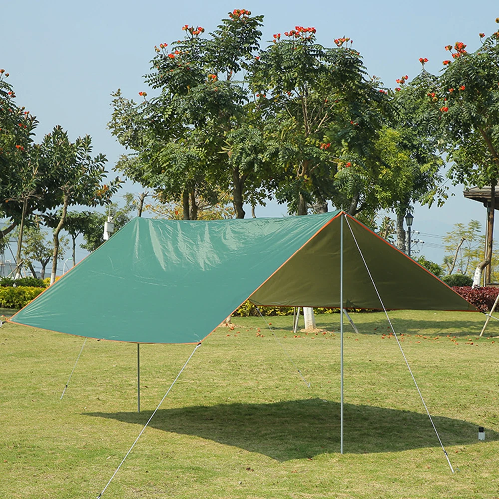 Tarp Tent Shade 3x5m 3x4m Outdoor Camping Sun Shelter Ultralight Garden Canopy Sunshade Hammock Tourist Awning Waterproof