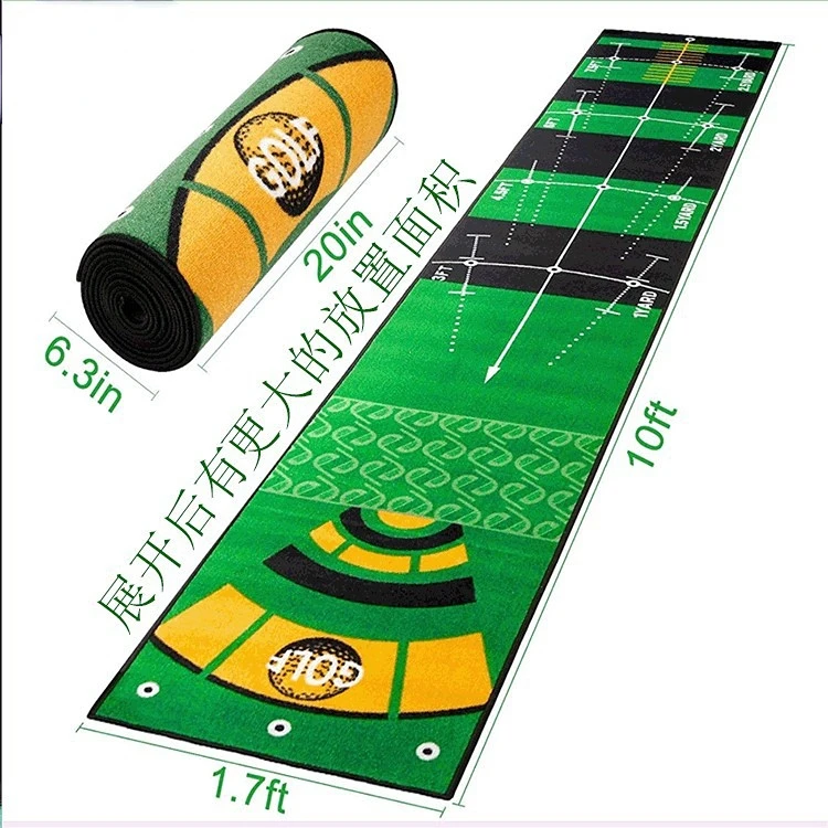 

Golf Putter Exercise Blanket Indoor and Outdoor Mini Golf Practitioner Training Pad Golf Exercise
