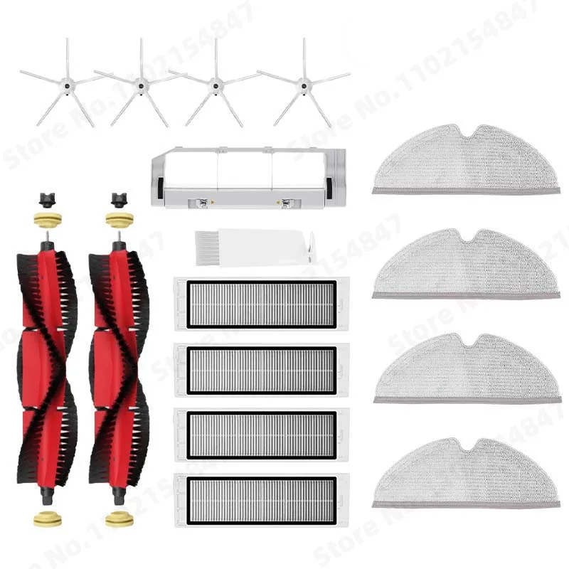 

Фильтр HEPA Roborock S5 MAX S50 MAX S55 MAX S6 MAXV, боковая и основная щетки, аксессуары для пылесоса