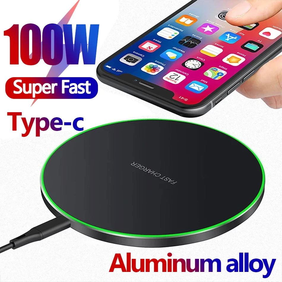 

Wireless Charger Pad for iPhone 14 13 12 11 Pro Max Airpods Fast Wireless Charging for Samsung S22 S21 S20 Xiaomi 12 Qi Chargers