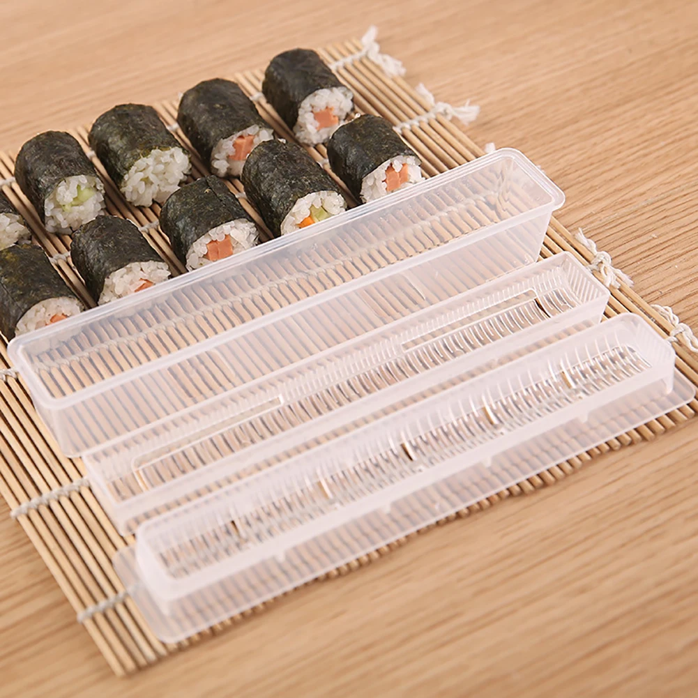 

Sushi Mold Set Japanese Rice Balls Sushi Tools Baby Bento Maker DIY Japanese Style Kitchen Bento Accessories Rice Roll Mold