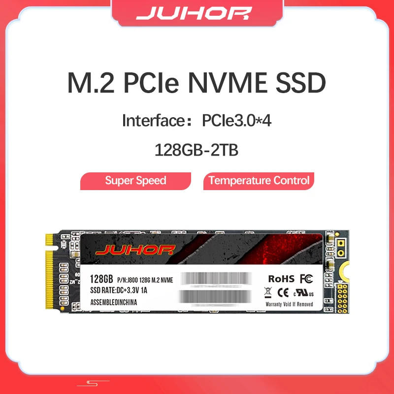 

JUHOR M.2 SSD 128GB 256GB 512GB 1TB SSD Hard Drive M2 SSD M.2 NVMe PCIE SSD Internal Hard Disk For Laptop Desktop