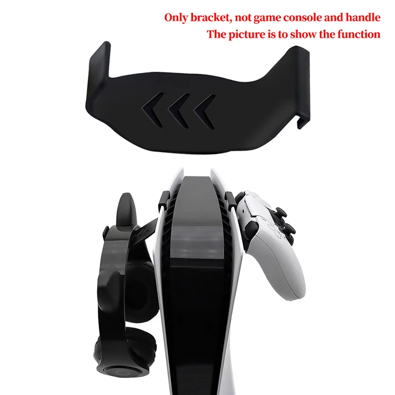 

Подвесной кронштейн для игровой консоли, держатель для гарнитуры, стеллаж для хранения для PS5, аксессуары для наушников