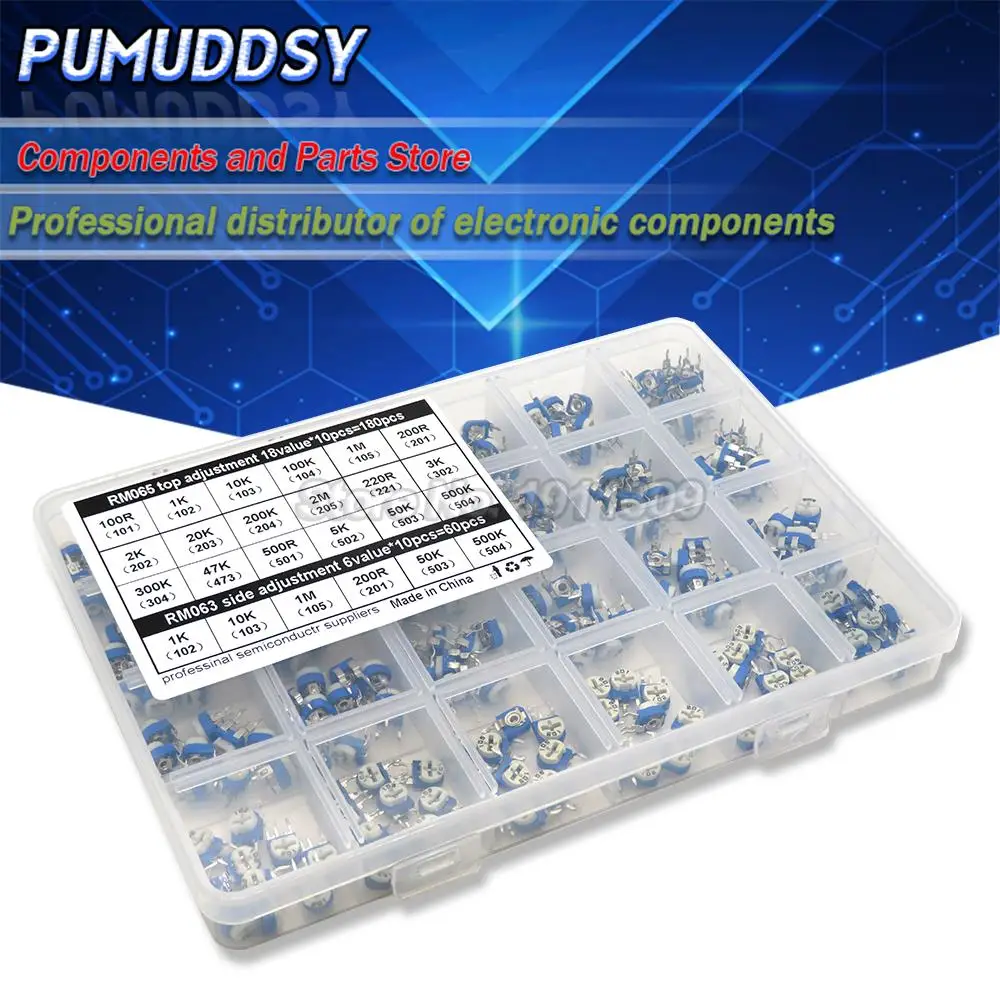 240 Шт. Потенциометр Из Углеродной Пленки