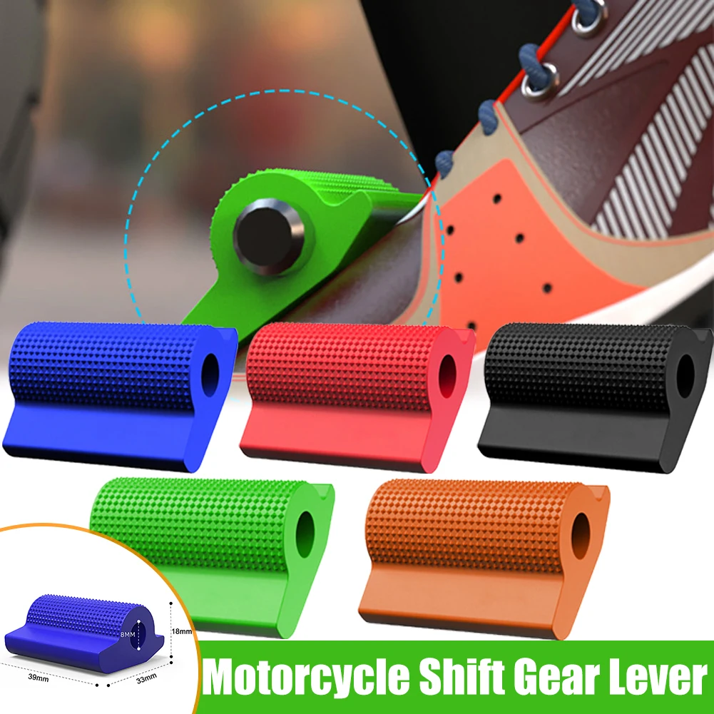 

1Pcs Motorcycle Shift Gear Lever Pedal Rubber Cover Shoe Protector Foot Peg Toe Gel for Honda Kawasaki Yamaha KTM accessories
