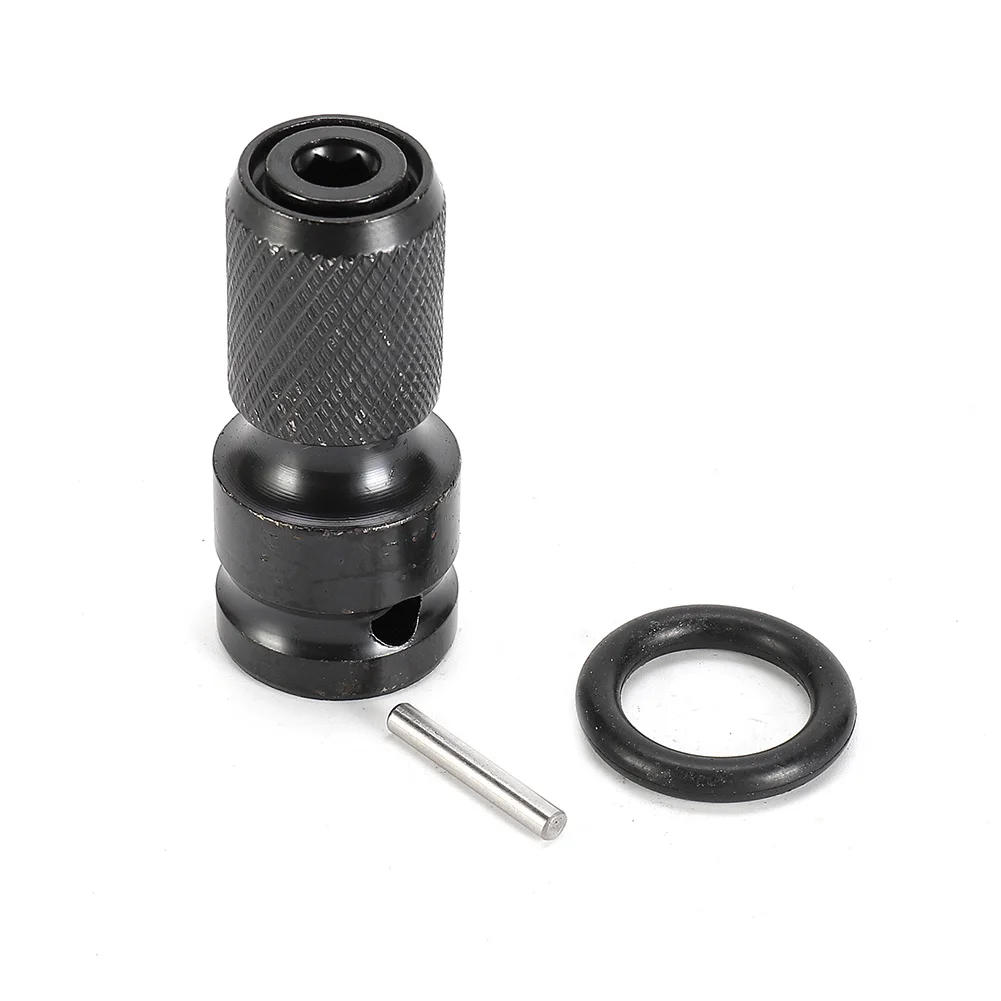 1/2 Inch Square Drive To 1/4 Inch Hex Socket Adapter Converter Impact Drill Bits Electric Wrench Driver