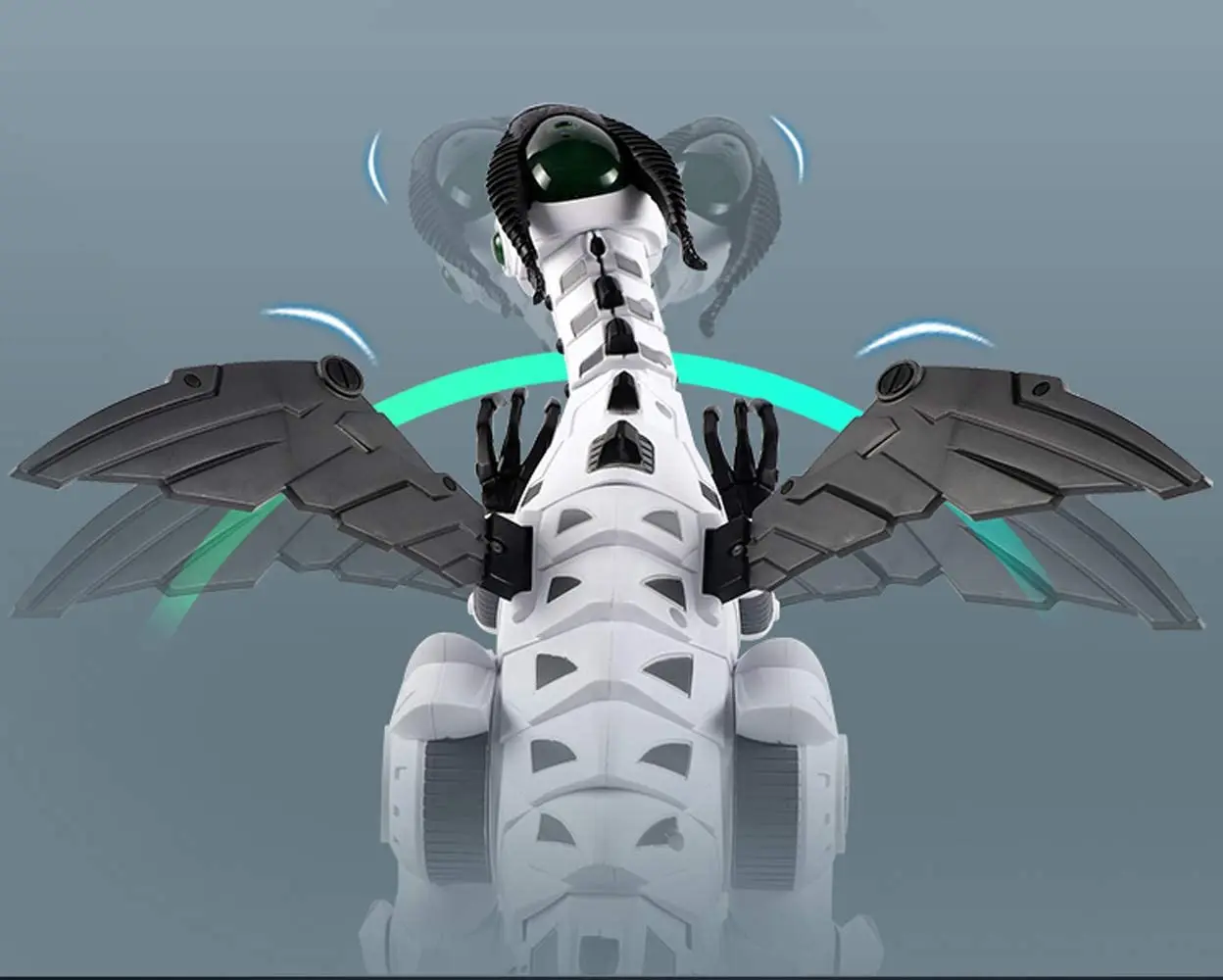 Большая детская электрическая игрушка-динозавр имитация механического дракона