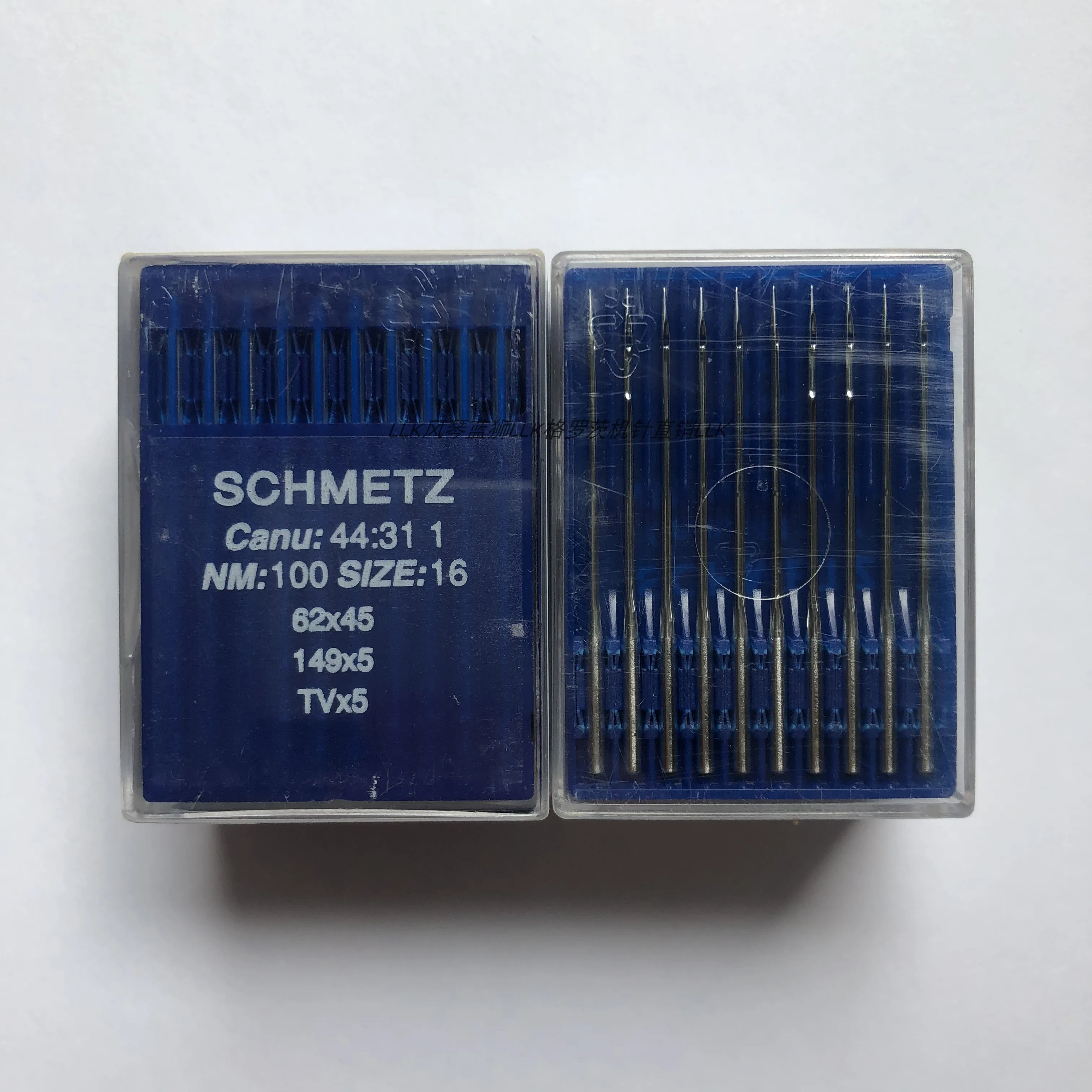 Фото Schmetz Tvx5, немецкая оригинальная три двойных иглы, двойная цепная машина для встраивания брюк, автомобильная машина с плоским замком, TV * 5 62x45 14 №2