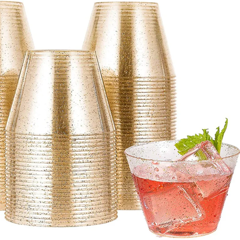 

10 шт., одноразовые пластиковые чашки для пудинга