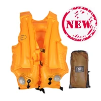 2022 new kayak adult life jacket free pump inflatable drift fishing swimming buoyancy vest water sports swimming life jacket