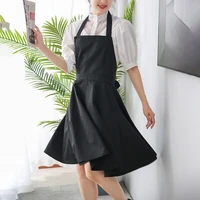 new silhouette stylist apron adjustable unisex cobbler uniforms with pockets art smock aprons for women beauticians for workwear