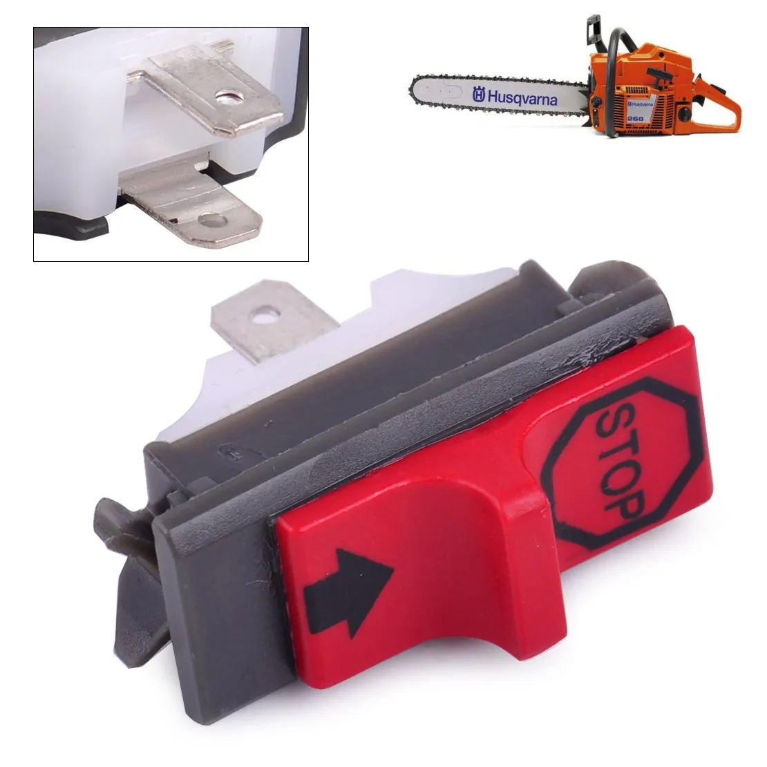2 шт. переключатель для цепной пилы Husqvarna 36 41 50 51 55 61 66 136 141 181 254 257 266 268 272 281 288 - купить
