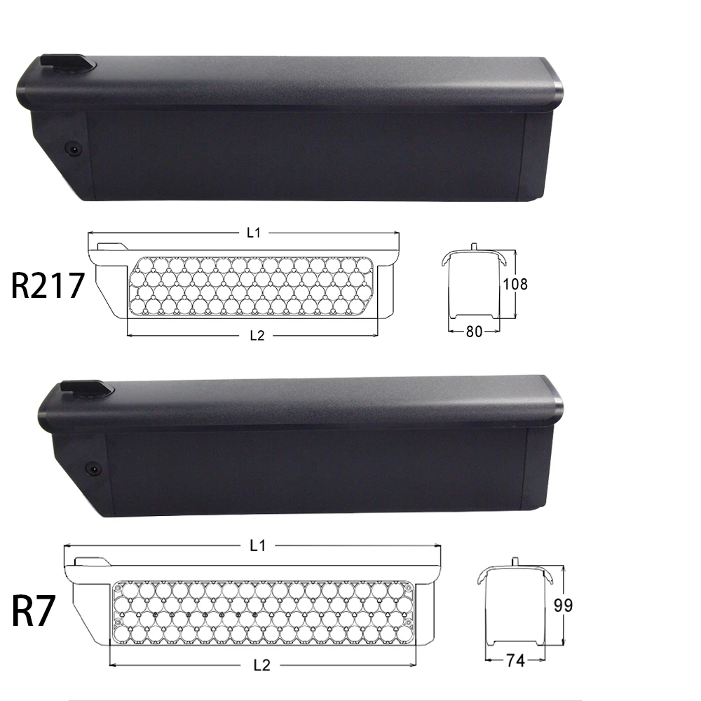 Интегрированный аккумулятор Reention Rhino 48 В 52 17 5 Ач 18 20 для Mamba Savannah Himiway Escape Hiboy P7 Lankele