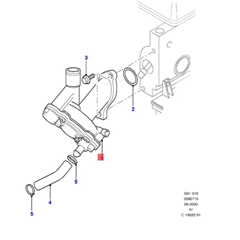 93BB2A451AA Вакуумный насос тормозной системы для Ford S-MAX Escort Mondeo Fiesta 1987-2014 гг. 1119420 1665371