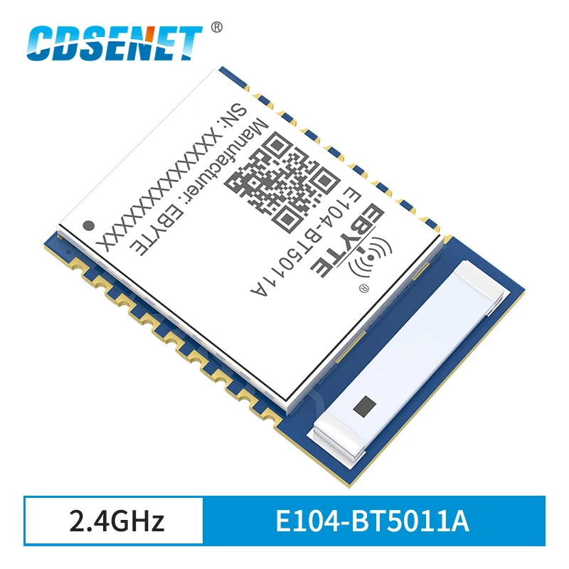 

nRF52811 BLE5.0 2.4GHz Blutooth to Serial Port Transparent Long Range Module CDSENET E104-BT5011A Wireless Data Transmission