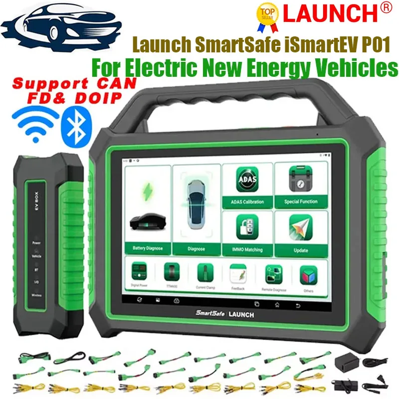 Запуск SmartSafe iSmartEV P01 iSmart EV Детектор аккумуляторной батареи для электромобилей