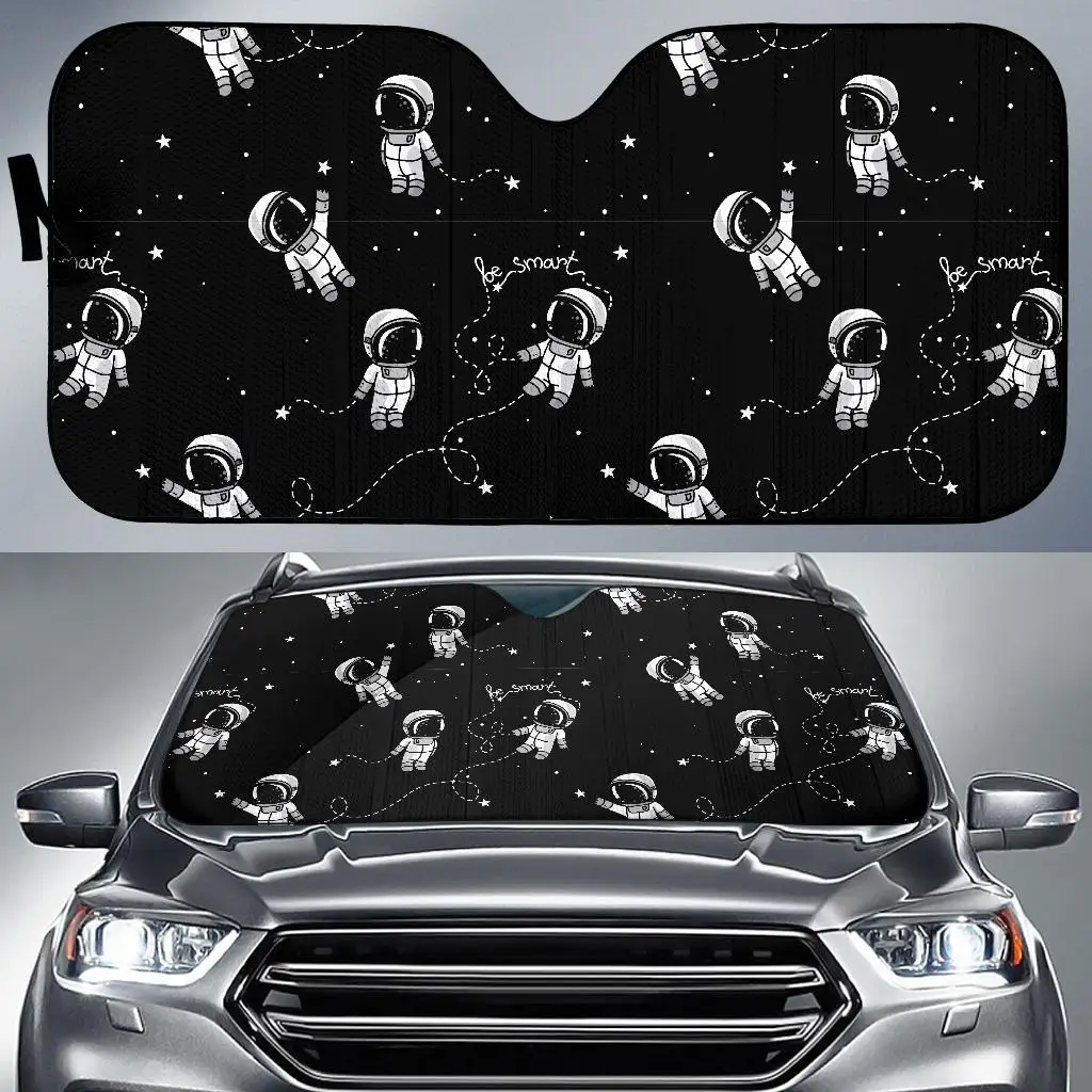 

Astronaut Pattern Print Auto Sun Shade Car Windshield Window Cover Sunshade