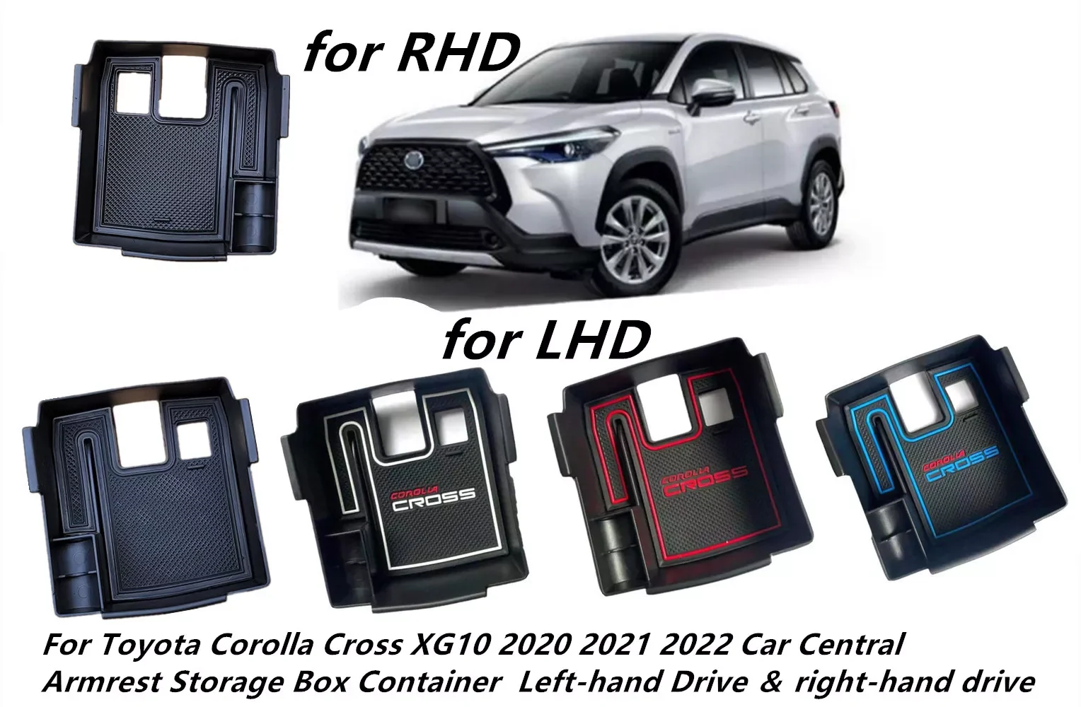

Cross XG10 2020 2021 2022 Car Central Armrest Storage Box Container Left-hand Drive ＆ right-hand drive