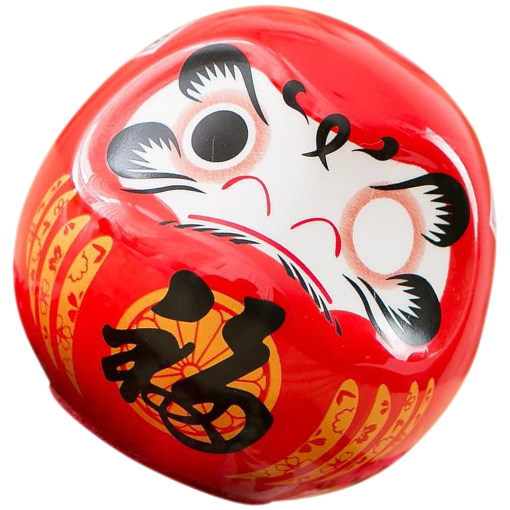 Фу персонаж маленький Bodhidharma украшения офисная игрушка Куклы Daruma керамика