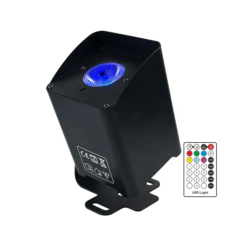 

Беспроводной сценисветильник просветильник Тор Dmx 6 в 1, 18 Вт, с пультом ДУ