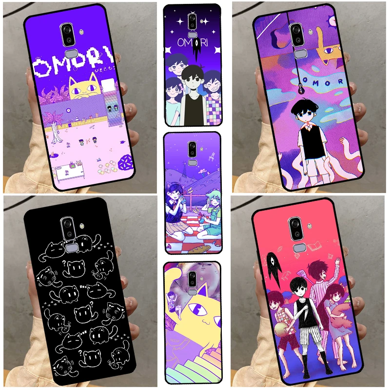 Hot Omori Game Case For Samsung Galaxy J7 J3 J5 2017 A3 A5 J1 2016 A6 A8 A7 A9 J8 J4 J6 Plus 2018 Cover