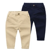 childrens pants kids spring and autumn baby slim pants a buckle elastic boy trousers casual pants tide manufacturers wholesale